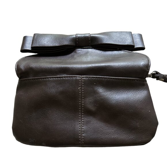 Aldo Brown Bow‎ Clutch/Wristlet - Picture 2 of 5